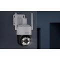 Zosi C296 8MP utendørs Wi-Fi-kamera med dobbel panorering/tilt og 32GB microSD