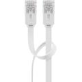 Goobay RJ45 U/UTP CAT 6 Flat Nettverkskabel - 1m
