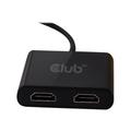 Club 3D USB 3.1 Gen1 Type-A til HDMI Dual Monitor 4K - 60Hz
