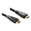 Delock High Speed HDMI med Ethernet-kabel - 5m - Svart