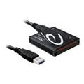 Delock SuperSpeed USB 5 Gbps Alt-i-1 Kortleser - Svart