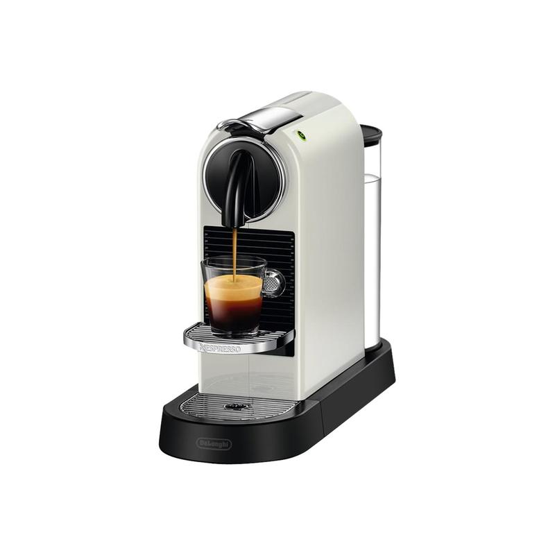 intelligens bagagerum Der er behov for De'Longhi Nespresso CitiZ EN 167.w Kaffemaskin - 1260W - Hvit
