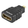 Deltaco Micro HDMI Adapter - Svart
