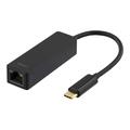 Deltaco USB 3.1 Nettverksadapter - 1Gbps - Svart