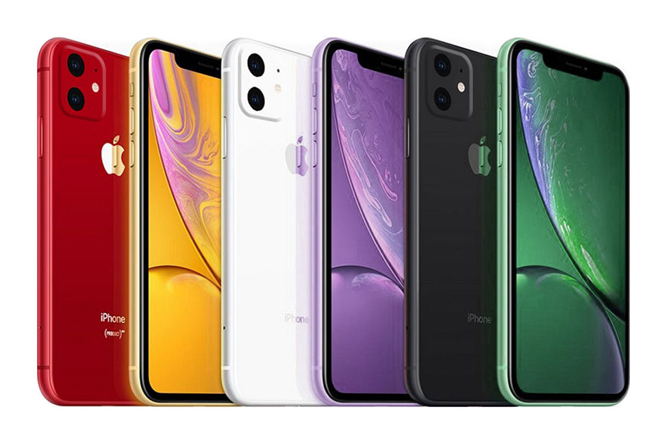 Alle nye iPhone XR 2019 farger