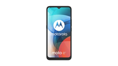 Motorola Moto E7 panzerglass og skjermbeskytter