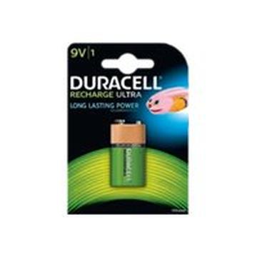 Duracell Oppladbart 6HR61 Batteri med Lang Levetid 170mAh - 9V