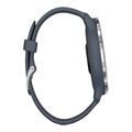 Garmin Venu 2 Sportsur - 45 mm - Blå / Sølv