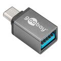 goobay USB 3.0 USB-C-adapter Grå