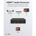 Goobay HDMI 1.4 Audio Extractor - Svart
