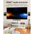 Goobay HDMI 1.4 Audio Extractor - Svart
