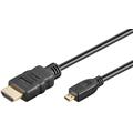 Goobay HDMI 2.0 / Micro HDMI-kabel med Ethernet