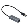 I-tec USB 3.0 Metall Gigabit Ethernet-adapter - 10/100/1000 Mbps