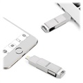 iDiskk OTG Minnepenn - USB Type-A/Lightning - 128GB
