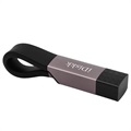 iDiskk UC001 USB-A / Lightning Minnepenn - 16GB - Lilla / Svart