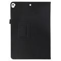 iPad 10.2 2019/2020/2021 Bi-Fold Folio-deksel - svart
