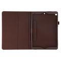 iPad 10.2 2019/2020/2021 Bi-Fold Folio-deksel - Brun