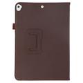 iPad 10.2 2019/2020/2021 Bi-Fold Folio-deksel - Brun