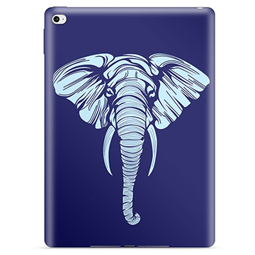 iPad 10.2 2019/2020/2021 TPU-deksel - Elefant