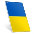 iPad 10.2 2019/2020/2021 TPU-deksel Ukrainsk flagg - Gul og lyseblå