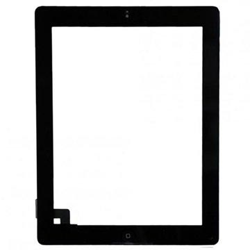 iPad 2 Skjermglass & Berøringsskjerm - Svart