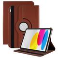 iPad 2022/2025 360 Roterende Folio-etui - Brun