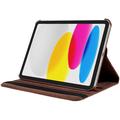 iPad 2022/2025 360 Roterende Folio-etui - Brun