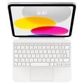 iPad 2022/2025 Apple Magic Keyboard MQDP3DK/A - Dansk layout - Hvit