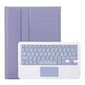 iPad 2022/2025 Etui med Bluetooth-tastatur - Lilla