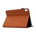 iPad 2022/2025 Butterfly Smart Folio-etui med kortlommer - brun