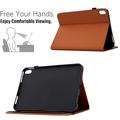 iPad 2022/2025 Butterfly Smart Folio-etui med kortlommer - brun