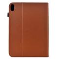 iPad 2022/2025 Butterfly Smart Folio-etui med kortlommer - brun