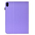 iPad 2022/2025 Butterfly Smart Folio-etui med kortlommer - Lilla