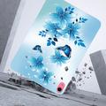 iPad 2022/2025 Stilig Ultra-Slim TPU-deksel - Blå Sommerfugl