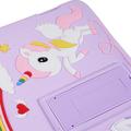 iPad (2022) Cute Unicorn-etui med støtte og stropp - Lilla