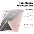 iPad 2022/2025 Dux Ducis Magi avtakbart 2-i-1-folioetui - Rosa