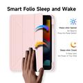 iPad 2022/2025 Dux Ducis Magi avtakbart 2-i-1-folioetui - Rosa