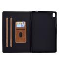 iPad 2022/2025 Flip-etui med kortholder - brun