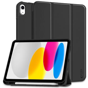iPad 2022/2025 Tech-Protect SmartCase Pen Tri-Fold Folio-deksel - svart