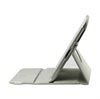 Rotary lærveske - iPad 2, iPad 3, iPad 4 - beskyttelse og stativ - Hvit
