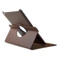 iPad 9.7 2017/2018/iPad Air/Air 2 Roterende Deksel - Brun