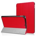 iPad 9.7 2017/2018 Tri-Fold Smart Folio-etui - Rød