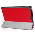 iPad 9.7 2017/2018 Tri-Fold Smart Folio-etui - Rød