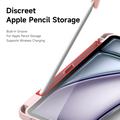 iPad Air 11 2024/2025/Air 2020/2022 Dux Ducis Magi avtakbart 2-i-1-folioetui - Rosa