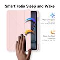 iPad Air 11 2024/2025/Air 2020/2022 Dux Ducis Magi avtakbart 2-i-1-folioetui - Rosa
