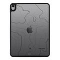 iPad Air 11 2024/2025 Tactical Warthog Hybrid-deksel med 7 knappefarger - Asfalt