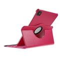iPad Air 11 2024/2025 360 Roterende Folio-etui - Varm rosa