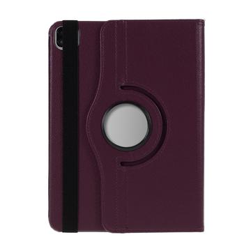 iPad Air 11 2024/2025 360 Roterende Folio-etui - Mørklilla