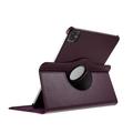 iPad Air 11 2024/2025 360 Roterende Folio-etui - Mørklilla