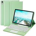 iPad Air 11 2026/2025/2024/iPad Air 2022/2020 Bluetooth-tastaturveske - Grønn